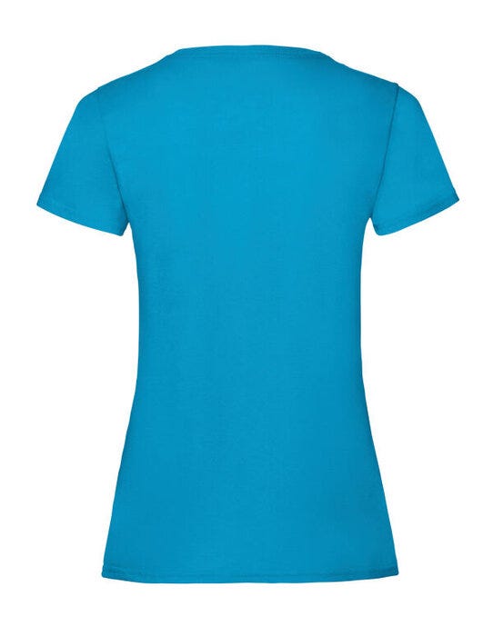 Fruit Of The Loom 61372 FOTL Ladies Valueweight T - Azure Blue