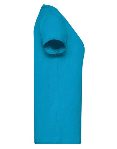 Fruit Of The Loom 61372 FOTL Ladies Valueweight T - Azure Blue