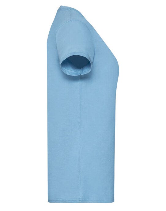 Fruit Of The Loom 61372 FOTL Ladies Valueweight T - Sky Blue