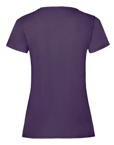 Fruit Of The Loom 61372 FOTL Ladies Valueweight T - Purple
