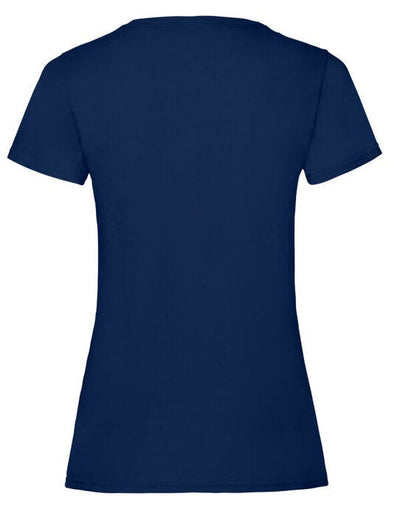 Fruit Of The Loom 61372 FOTL Ladies Valueweight T - Navy Blue