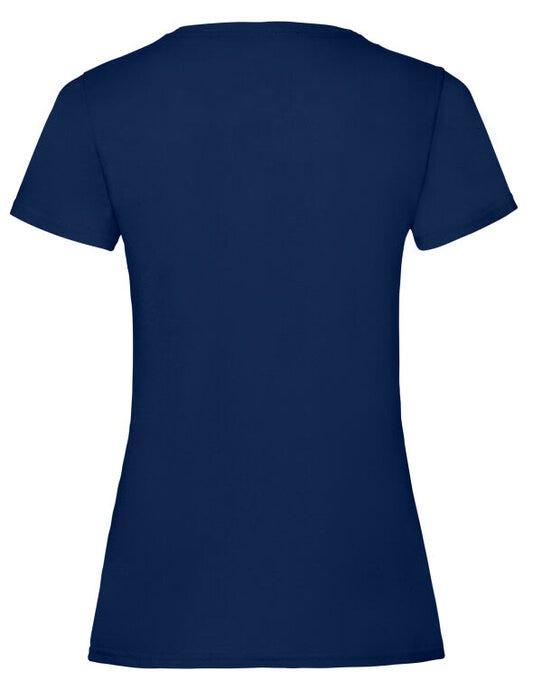 Fruit Of The Loom 61372 FOTL Ladies Valueweight T - Navy Blue