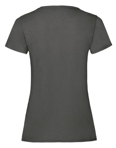 Fruit Of The Loom 61372 FOTL Ladies Valueweight T - Light Graphite
