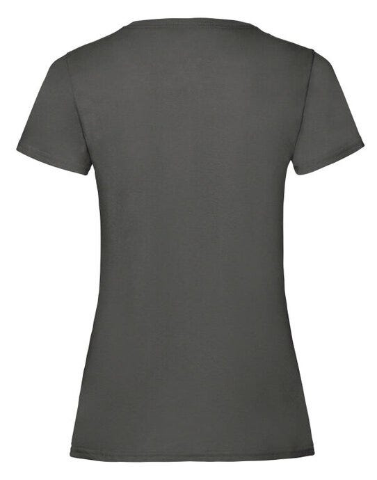 Fruit Of The Loom 61372 FOTL Ladies Valueweight T - Light Graphite