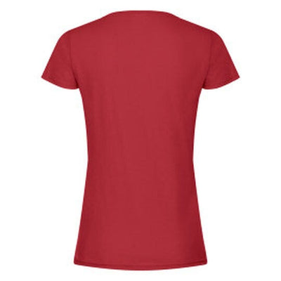 Fruit Of The Loom 61420 FOTL Ladies Original T - Red