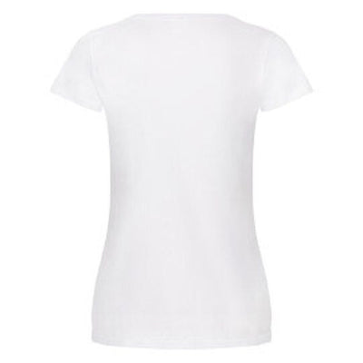 Fruit Of The Loom 61420 FOTL Ladies Original T - White