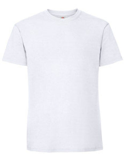 Fruit Of The Loom 61422 FOTL Mens Ringspun Premium T - White