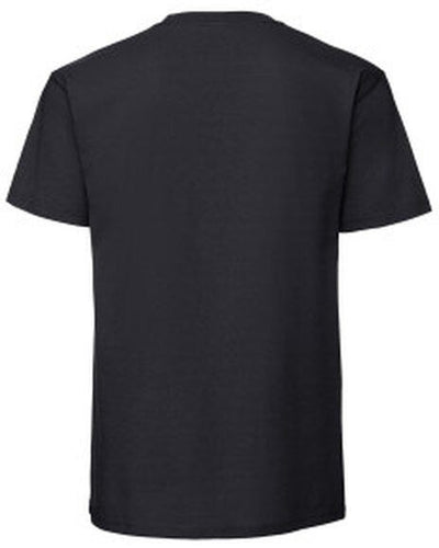 Fruit Of The Loom 61422 FOTL Mens Ringspun Premium T - Black