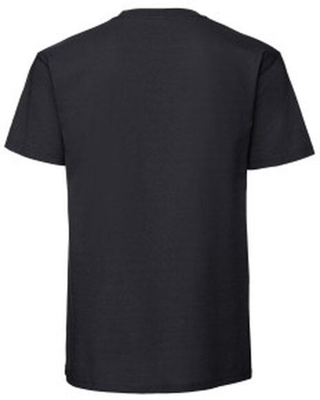 Fruit Of The Loom 61422 FOTL Mens Ringspun Premium T - Black