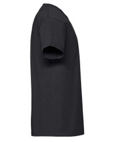Fruit Of The Loom 61422 FOTL Mens Ringspun Premium T - Black