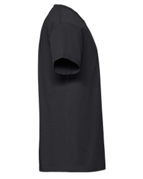 Fruit Of The Loom 61422 FOTL Mens Ringspun Premium T - Black