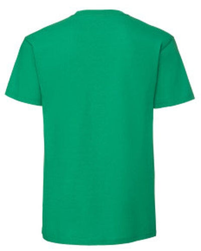 Fruit Of The Loom 61422 FOTL Mens Ringspun Premium T - Kelly Green