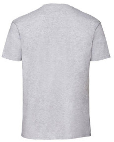 Fruit Of The Loom 61422 FOTL Mens Ringspun Premium T - Heather Grey