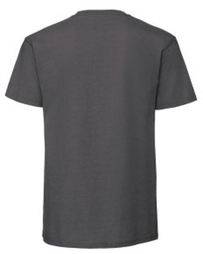 Fruit Of The Loom 61422 FOTL Mens Ringspun Premium T - Light Graphite