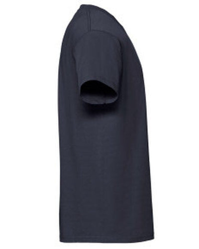 Fruit Of The Loom 61422 FOTL Mens Ringspun Premium T - Deep Navy