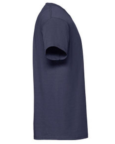 Fruit Of The Loom 61422 FOTL Mens Ringspun Premium T - Navy Blue