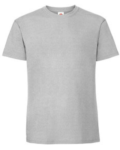 Fruit Of The Loom 61422 FOTL Mens Ringspun Premium T - Zinc