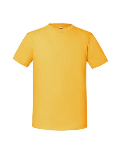 Fruit Of The Loom 61422 FOTL Mens Ringspun Premium T - Sunflower