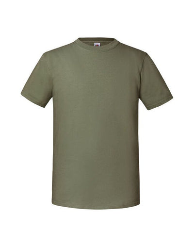 Fruit Of The Loom 61422 FOTL Mens Ringspun Premium T - Classic Olive