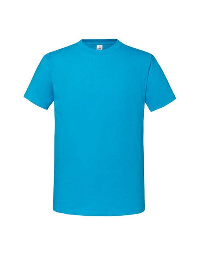Fruit Of The Loom 61422 FOTL Mens Ringspun Premium T - Azure Blue