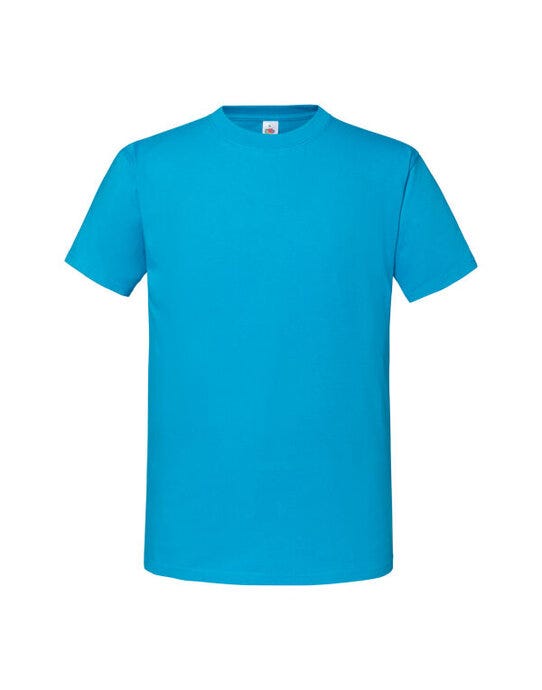 Fruit Of The Loom 61422 FOTL Mens Ringspun Premium T - Azure Blue