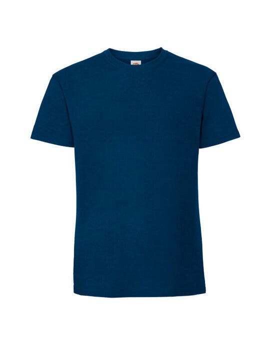 Fruit Of The Loom 61422 FOTL Mens Ringspun Premium T - Mountain Blue