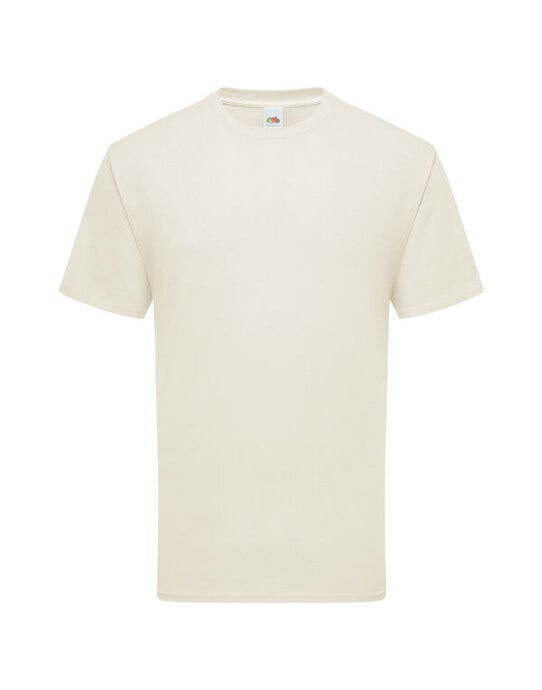 Fruit Of The Loom 61422 FOTL Mens Ringspun Premium T - Natural