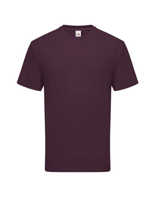 Fruit Of The Loom 61422 FOTL Mens Ringspun Premium T - Dark Plum