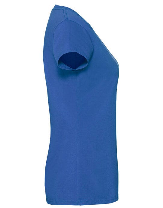 Fruit Of The Loom 61424 FOTL Ladies Ringspun Premium T - Royal
