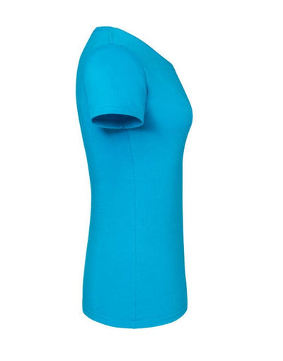 Fruit Of The Loom 61424 FOTL Ladies Ringspun Premium T - Azure Blue