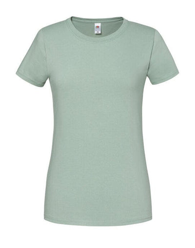 Fruit Of The Loom 61424 FOTL Ladies Ringspun Premium T - Sage