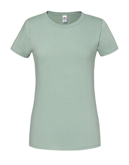 Fruit Of The Loom 61424 FOTL Ladies Ringspun Premium T - Sage