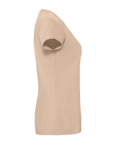 Fruit Of The Loom 61424 FOTL Ladies Ringspun Premium T - Desert Sand