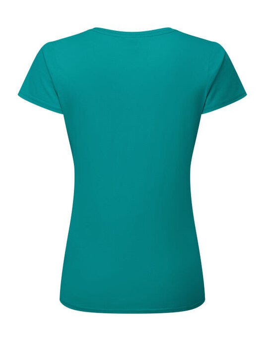 Fruit Of The Loom 61424 FOTL Ladies Ringspun Premium T - Ocean Teal