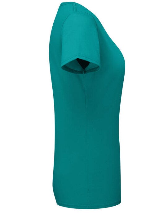 Fruit Of The Loom 61424 FOTL Ladies Ringspun Premium T - Ocean Teal