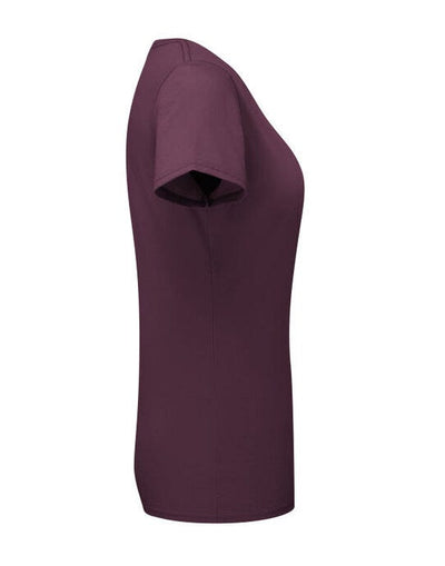 Fruit Of The Loom 61424 FOTL Ladies Ringspun Premium T - Dark Plum