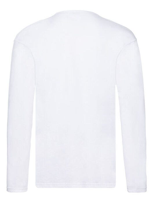 Fruit Of The Loom 61428 FOTL Mens Original Long Sleeve T - White