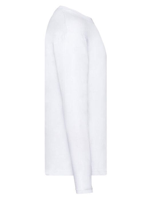 Fruit Of The Loom 61428 FOTL Mens Original Long Sleeve T - White