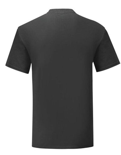 Fruit Of The Loom 61430 FOTL Mens Iconic 150 T - Black