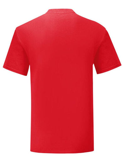 Fruit Of The Loom 61430 FOTL Mens Iconic 150 T - Red