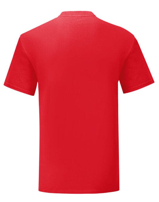 Fruit Of The Loom 61430 FOTL Mens Iconic 150 T - Red