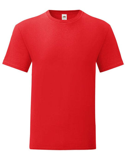 Fruit Of The Loom 61430 FOTL Mens Iconic 150 T - Red