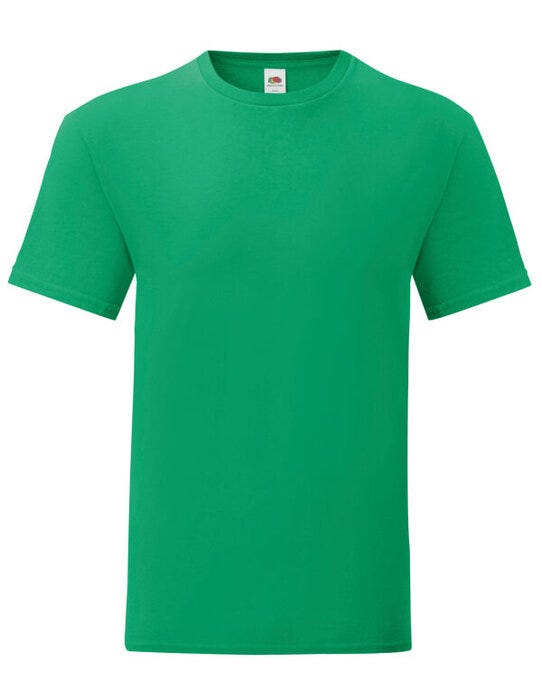 Fruit Of The Loom 61430 FOTL Mens Iconic 150 T - Kelly Green
