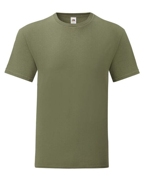 Fruit Of The Loom 61430 FOTL Mens Iconic 150 T - Classic Olive