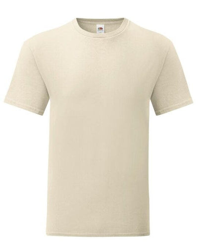 Fruit Of The Loom 61430 FOTL Mens Iconic 150 T - Natural