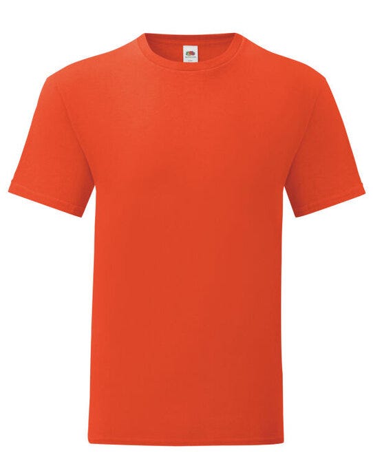 Fruit Of The Loom 61430 FOTL Mens Iconic 150 T - Flame