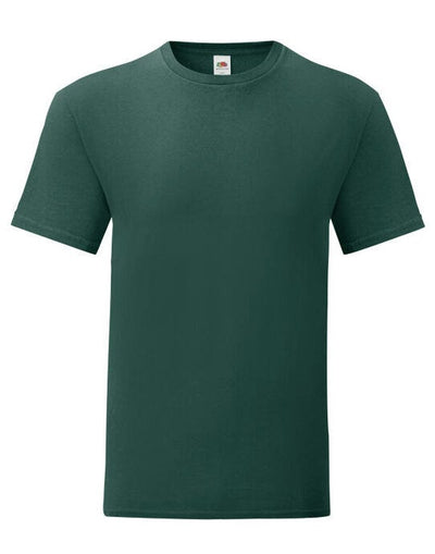 Fruit Of The Loom 61430 FOTL Mens Iconic 150 T - Forest Green
