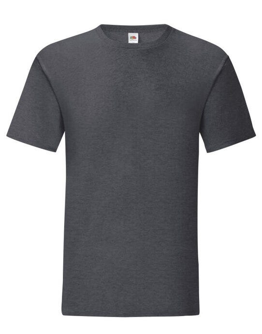 Fruit Of The Loom 61430 FOTL Mens Iconic 150 T - Dark Heather