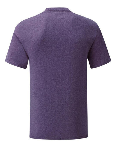 Fruit Of The Loom 61430 FOTL Mens Iconic 150 T - Heather Purple