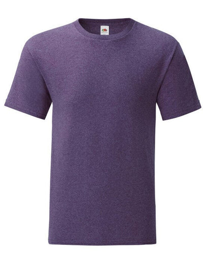Fruit Of The Loom 61430 FOTL Mens Iconic 150 T - Heather Purple